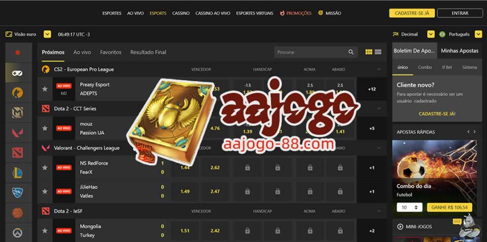 Jogo de amanhã pelo mundo